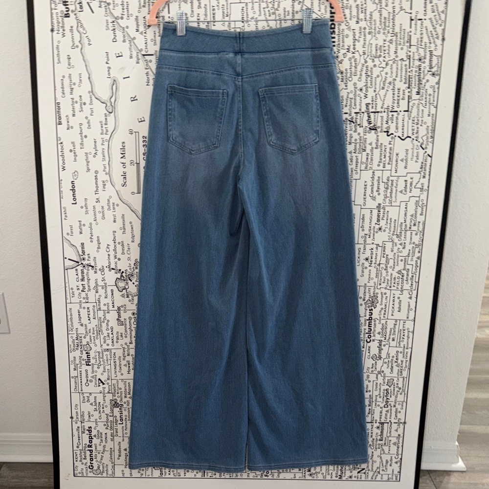 HALARA Light Blue Flare Jeans - Picture 5 of 9